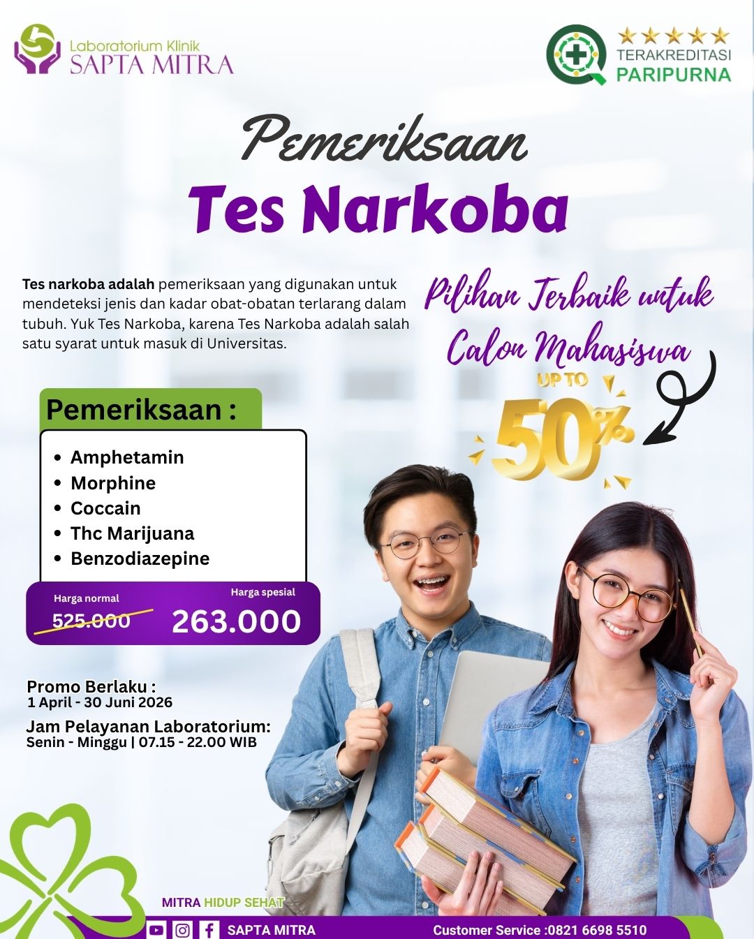 Flyer Laboratorium Klinik
